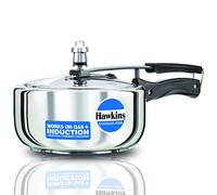 Olla a presión de acero inoxidable Hawkins modelo B60 de 3 litros