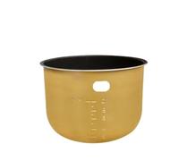 Olla A Presión Eléctrica Liner4L/5L/6L, Olla De Arroz Antiadherente, Accesorios Interiores De Cristal Negro, Piezas For Cocinar Solo For Midea(23.7 * 15.7)