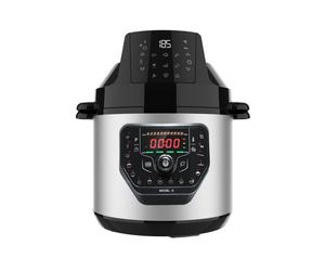 Olla a Presión Eléctrica Multifunción Cecotec GM H Fry 6L 1000W Plateada