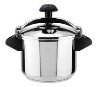 Magefesa Olla a presión Inoxtar Recta 6 L Acero Inox 18/10 Inducción Pomo rotatorio Fondo 5 capas