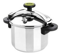 Olla a Presión Monix Classica M530002/ Ø22cm/ 6L/ Acero Inoxidable/ Apta para Inducción
