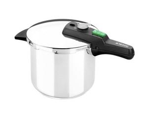 Olla a Presión Monix Quick/ Ø22cm/ 6L/ Acero Inoxidable