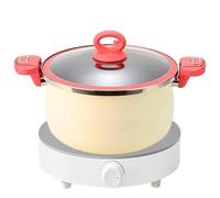 Olla a presión multifuncional: olla para guisar resistente con bloqueo de nutrientes, fuego abierto, recipiente de cocción compatible | Equipo de cocina profesional para chefs, amas de casa, entusiast