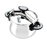 Olla A Presión Bra New Star A185501/ Ø22cm/ 4.5l/ Acero Inoxidable