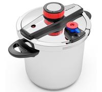 Olla a presión orbegozo hp 8200/ 8l/ acero inoxidable/ apta para indu