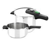 Olla Cocina Presion 04+06Lt Super Rapida Duo Inox Quick