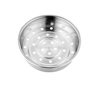 Olla a vapor acero inoxidable Rejilla de vapor Cesta Espesada Acero inoxidable 304 Profundizada Gama completa Vaporera doméstica orificio grande(21.1CM)