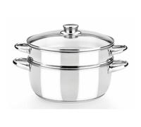 Olla a Vapor Monix Optima Ø20 cm Acero Inoxidable