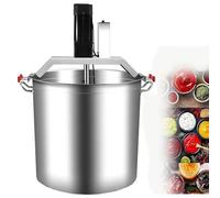 Olla agitadora de alimentos eléctrica, 40L/80LMáquina mezcladora automática de salsa de mermelada de acero inoxidable comercial, licuadora mezcladora alimentos mermelada automática(40L)