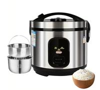 Olla arrocera baja en azúcar con separación de sopa de arroz, olla interior de acero inoxidable 304, capacidad de 1 a 8 personas para una cocción saludable 3L