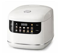 Olla Arrocera Eléctrica 2L 220V, Arrocera Multifunción con Olla Antiadherente, Mini Multicocina Inteligente para Arroz, Vapor y Cocina, Ideal para 1-3 Personas