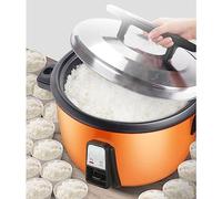 Olla arrocera eléctrica comercial de gran capacidad con olla interior antiadherente para comedores, hoteles, restaurantes, escuelas y cocinas de catering. (23L)