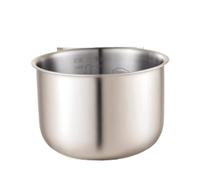 Olla arrocera eléctrica con revestimiento de acero inoxidable Compatible con Philips HD4746 HD4747, revestimiento for olla arrocera eléctrica, olla interior de 5L, herramientas de cocina, piezas