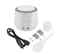 Olla arrocera eléctrica, vaporera de alimentos 24V 140W 1.3 L para cocinar arroz, gachas, huevos nutritivos y platos calientes(Blanco)