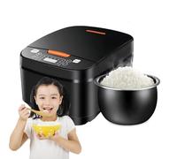 Olla arrocera Inteligente de 5L y multicocina - Temporizador de retardo de 24 Horas con Mantener Caliente automáticamente, Olla Interior Antiadherente + Bandeja de Vapor para Sopa/Grano/Vapor