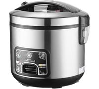 Olla arrocera, olla interior antiadherente de acero inoxidable, funciones de cocina/calentamiento