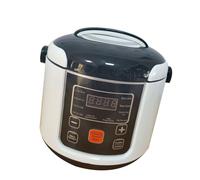 Olla Arrocera Pequeña de 2 Litros, Mini Olla Arrocera con Olla Antiadherente Extraíble, Olla Arrocera de Viaje para Sopa de Grano, Avena y Verduras, Cocina de Viaje Pequeña para
