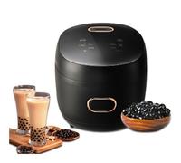 Olla automática de yuca, cocina comercial de tapioca de 900 W, conservación del calor de larga duración, forro antiadherente, ideal para bolas de sagú y taro