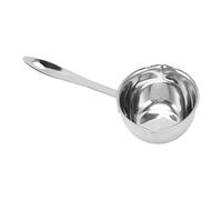 Olla Calentadora de Mantequilla, Mini Olla Todo en de Acero Inoxidable, Cacerola Pequeña de Fondo Plano de Inducción, Herramienta de Cocina para Calentador de Mantequilla de Leche(300ML)