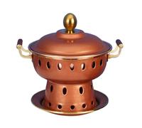 Olla Caliente Antigua, Olla Caliente China De Cobre, Calentador De Alimentos, Olla Caliente De Cobre Esmaltada Para Alcohol, Olla Caliente Pequeña Para Una Persona, Olla Caliente Para Cocina, Caterin
