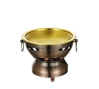 Olla caliente pequeña for acampar, for una sola persona, pequeña buffetera | Hotpot tradicional portátil for cocina, encimera, fiesta de senderismo