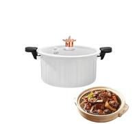 Olla Con Tapa - Cacerolas De Cocina Con Tapa,Recipiente para Cocina de Inducción Eléctrica Sopa Pasta Arroz Salsas Caldos Fritura