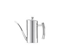 Olla de aceite de acero inoxidable, depósito de aceite de cocina, salsa, vinagre, a prueba de goteo, a prueba de polvo, contenedor de almacenamiento de aceite, herramientas de cocina (500 ml)