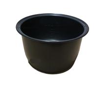 Olla De Arroz Antiadherente De 1,6/3/4/5/6L, Accesorios Interiores De Cristal Negro, Solo Piezas De Cocina, Compatible Con Midea, Revestimiento De Olla A Presión Eléctrica(3L 21.3 * 11)