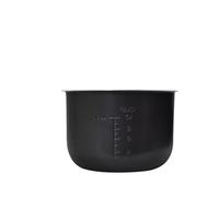 Olla De Arroz Antiadherente De 1,6/3/4/5/6L, Accesorios Interiores De Cristal Negro, Solo Piezas De Cocina, Compatible Con Midea, Revestimiento De Olla A Presión Eléctrica(5L24*13.8)