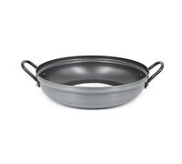 Olla de arroz de aleación de aluminio para mariscos, para cocinar en casa, paellera, platos de aperitivos, cacerola, ollas secas para cocina