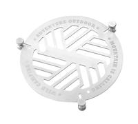 Olla de bandeja de vapor, placa de acero inoxidable, unidad con agujeros perforados, equipo para personalización de escenas, suministros de cocina, inserto de vapor para camping, senderismo, parrilla