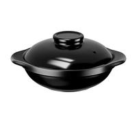 Olla de barro cerámica con tapa, olla for restaurante for cocinar comida deliciosa, cazuelas poco profundas Para Horno