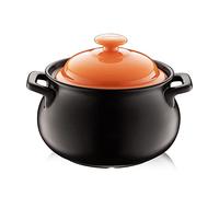 Olla de barro for guisar, cacerola saludable, resistente al calor, 1,6 l, 3, 4,5 o 10