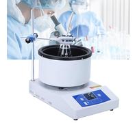 Olla de calentamiento con agitación magnética de laboratorio, baño de agua y baño de aceite, mezclador magnético con sistema de control de temperatura con pantalla digital, for el tratamiento térmico