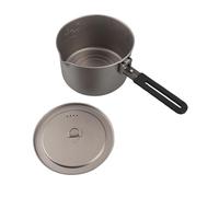 Olla de Camping de 2000 ml / 2800 ml con asa Plegable para Exteriores, Camping, Senderismo y mochileros. Ideal para cocinar sopas. (2000 ml)