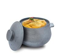 Olla de cerámica con Tapa | Cazuela de Terracota | Ollas para estofado con Olla Japonesa | Olla de Barro Japonesa | Cazuela | Olla para estofado | Cocina de Gas casera |