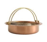 Olla de cerámica for cocinar, cacerolas pequeñas cobre, estilo japonés, olla for sukiyaki nabe, caliente Shabu acero inoxidable 304