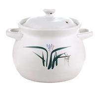 Olla de cerámica japonesa - Cacerola de cerámica de 2,85 L para sopas y guisos, plato de cocina tradicional de arcilla - ideal para chefs caseros y entusiastas de la cocina lenta