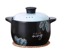 Olla de cerámica, utensilios cocina for estufa, olla for sopa, cacerola for guiso, arcilla, barro, for estofado Para Todo Tipo De Estufas