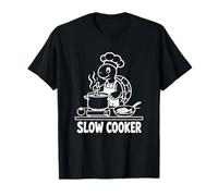 Olla de cocción Lenta Divertido Cocinero Chef Retro Camiseta