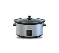 Olla de cocción lenta SOGO OLL-SS-10795 5,5L acero inoxidable tapa de cristal