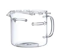 Olla de cocina para vasos de 2.1 L/74 onzas, varios vasos, tocineta, resistente al calor, antiadherente, aceite con estante de drenaje de grasa para el hogar, dormitorio, apartamento
