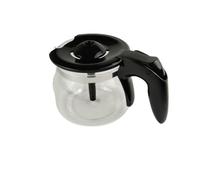 Olla De Cristal For Cafetera, Compatible Con Philips, HD7431 HD7432 HD7434 HD7435, Reemplazo De Accesorios For Cafetera(Glass Pot Black)