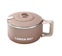 Olla De Fideos Japonesa: Taza De Sopa De Gran Capacidad, Taza De Comedor De Cocina Universitaria, Recipiente De Comida De Viaje, Olla Compacta Para Calentar El Almuerzo Con Diseño De Sellado Seguro |