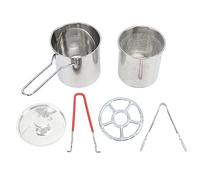 Olla de Freidora Profunda Pequeña de Acero Inoxidable Duradero con Estilo Japonés Olécranon, Olla para Freír de Cocina con Ahorro de Aceite, Puerto Pequeño para Cocina (4#)