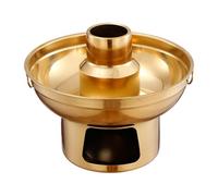 Olla de hielo seco para alimentos | Olla caliente de postre de frutas de hielo seco - Contenedor para exhibición de postres de frutas para cocina caliente crema