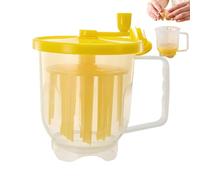 Olla de Huevos Microondas - Limpieza fácil Portátil de Manivela - Freidora de Huevos Microondas Limpieza Fácil | para Desayuno Preparación de Comidas Cocina Casa Restaurante Picnic