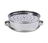 Olla de inserción de vapor para estufa para métodos de cocción saludables con vapor en lugar de aceite, adecuada para una variedad de ingredientes frescos (vaporizador de 16 cm)