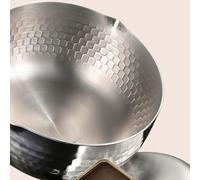 Olla de para titanio 16cm Antiadherente Sin Recubrimiento Olla(16cm) | para titanio , sin recubrimientos tóxicos, seguro para alimentos ácidos, 16cm para ideal solteros