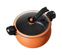 Olla De Presión Para Olla De Arroz De Olla De Presión - Contenedor Grande Antiadherente, Tapa De Vidrio Transparente, Batería De Cocina Multifuncional | Preparación Conservación Cocción Al Vapor